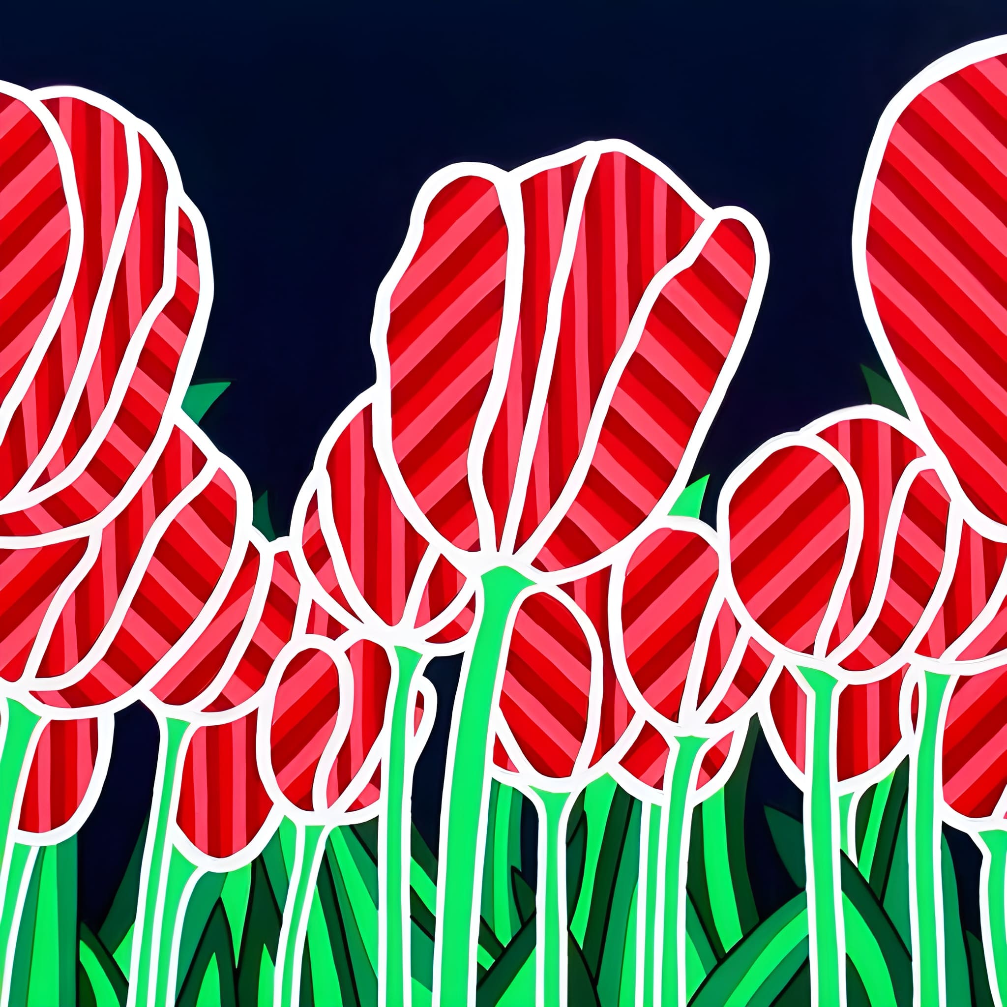 RED TULIPS